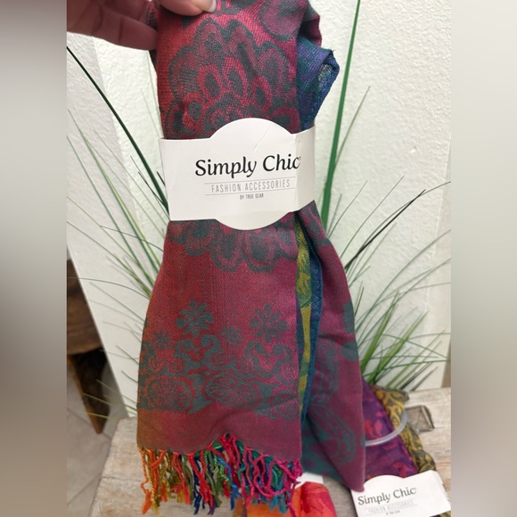 3 Colorful Scarves Set - Picture 2 of 7